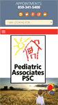 Mobile Screenshot of pediatricassociatesnky.com